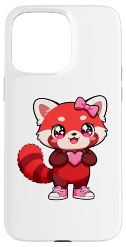 Cute Red Fox Coquette Bow Retro Red Fox Kids Girls �X�}�z�P�[�X iPhone 15 Pro Max �p