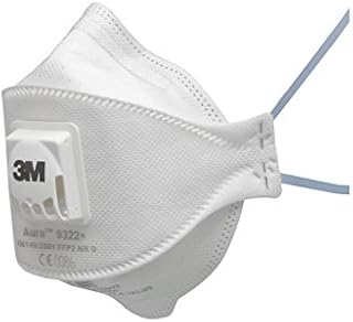 3M Aura Disposable Respirator, FFP2, Valved, 9322+SP