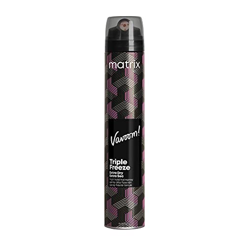 Matrix Vavoom Fast-Drying Triple Freeze Extra Dry Hairspray - Adds Volume and Lift 24 Hour Hold Humidity Resistant