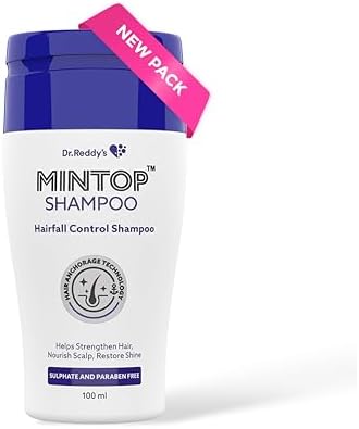 Mintop Pro Shampoo For Hair Fall Control | Fortified With Procapil And Redensyl | Helps Increase Hair Shine Softness | Sulphate Free | Helps Strengthen Hair Roots 100 Ml