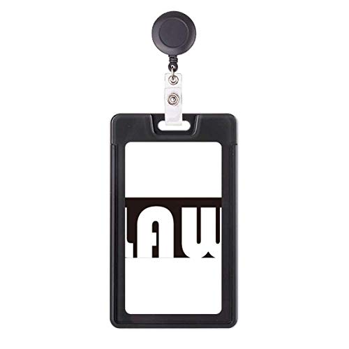 Étui rétractable pour badge noir pour ne plus perdre votre carte d'accès