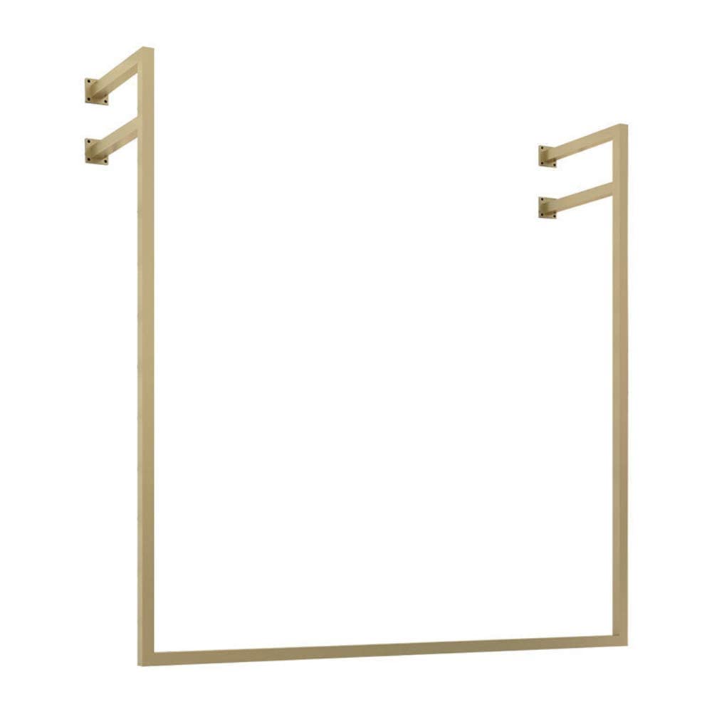 CENAP Exquisite Clothes Rail Rack Clothing Store Display Rack Ceiling Hanger, Women's Clothing Store Hanging Clothes Bar Display Hangers, Metal Retail Clothing Garment Racks/80 * 100cm