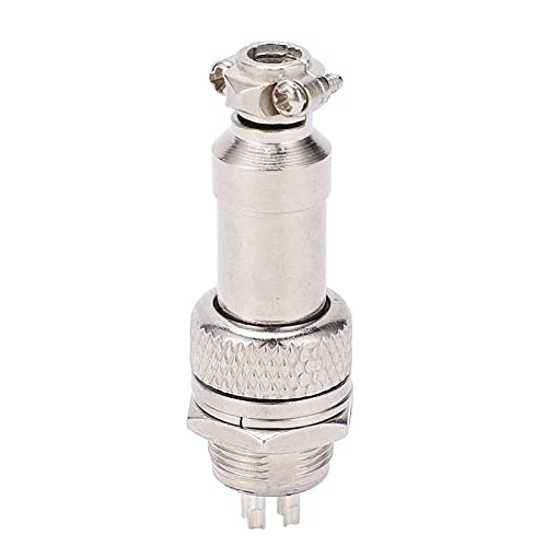 Conector aéreo Fdit GX12 4 pines 450V Pack 5 piezas miniatura 2