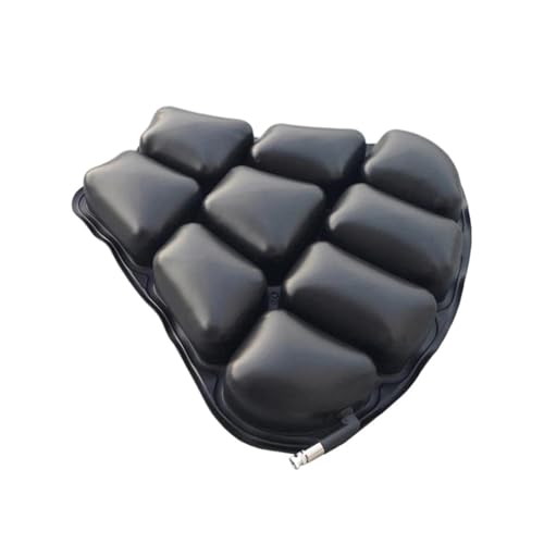 Coussin passager selle de moto noir universel taille L pour un confort optimal