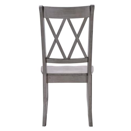 Inspire Q Eleanor X Back Wood Dining Chair (Set of