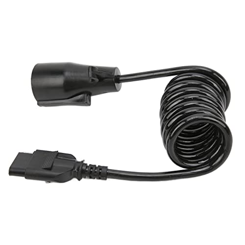 Adaptateur de trailer 7 voies vers 5 en laiton avec câble
