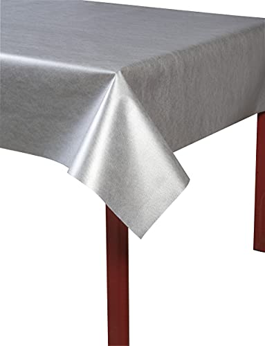 Nappe en non tissé spunbond Pronappe effet métallisé argent - 6