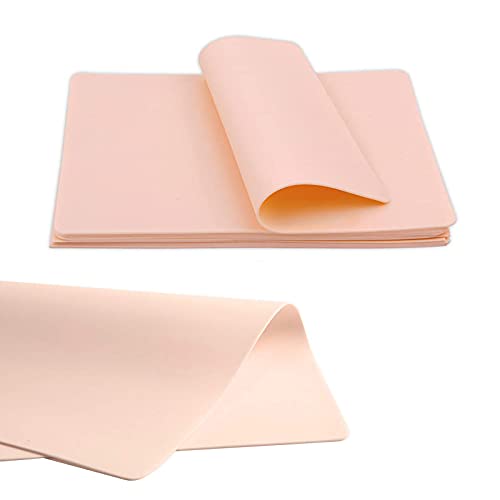 Blank Tattoo Practice Skin - WZPB 8pcs Tattoo Skin Practice Double Side Microblading Practice Skin Fake Tattoo Skin Eyebrow Practice Skin for Beginners and Experienced Artists Tattoo Supplies