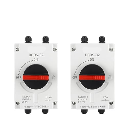 Interrupteur d'isolateur 1200VDC pour sécuriser vos panneaux solaires