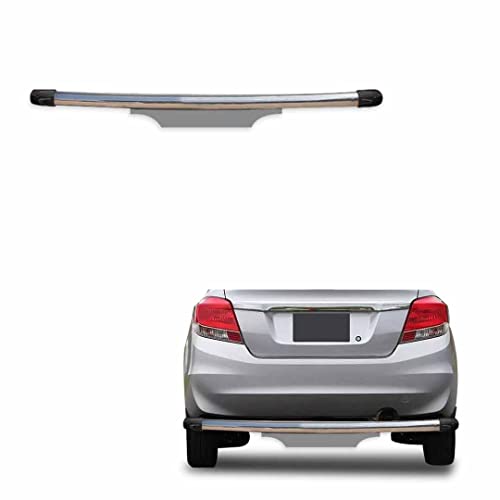 Image of Stainless Steel High Gloss Safety Rear Bumper Protector Sutaible for Amaze 2016