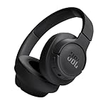 JBL Tune 720 BT Wireless Over-Ear Headphones with JBL Pure Bass Sound, Bluetooth 5.3, Hands-Free Calls, Audio Cable and 76-Hour Battery Life, Black