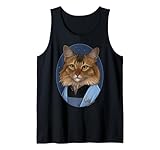 Star Trek: The Next Generation Dr. Crusher Cat Portrait Camiseta sin Mangas