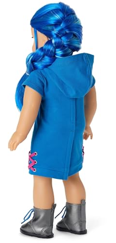 Muñeca American Girl Truly Me 18 pulgadas con pelo azul miniatura 3