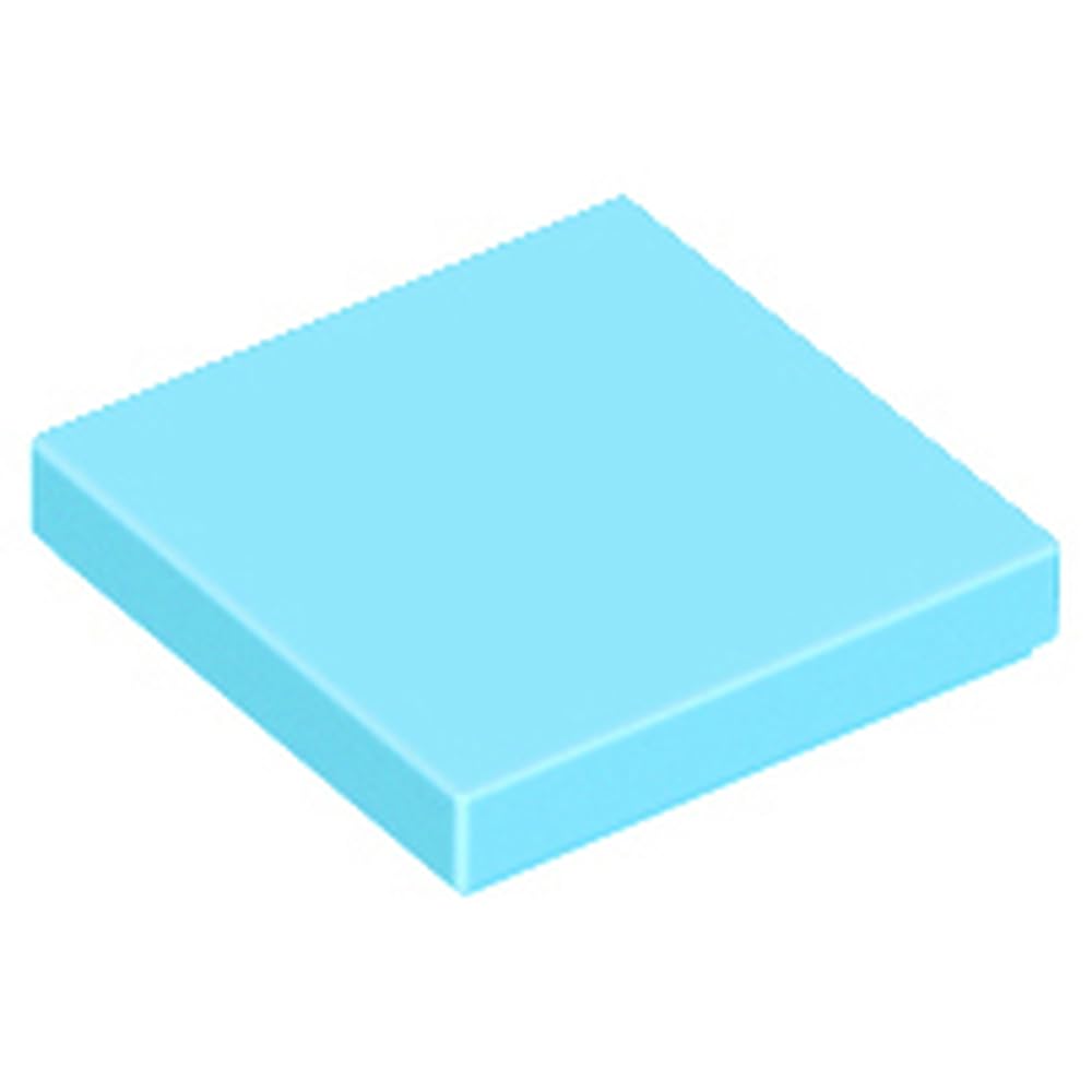 LEGO Tile 2x2, Part Number 3068, Part 3068, Choose Your Colour (Bright Green, 50, Bricks)