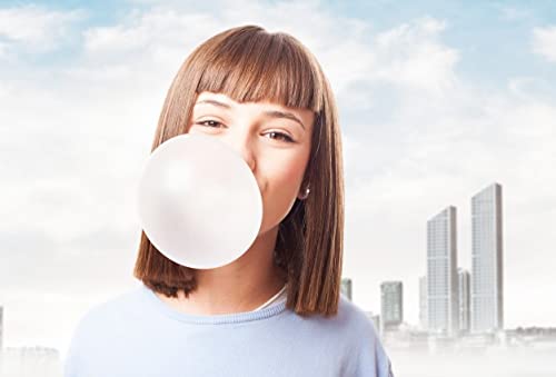 Very Cherry Dubble Bubble Gumballs | Candy Filled Bubble Gum Balls 1" | 1.5 Pounds #TOP7