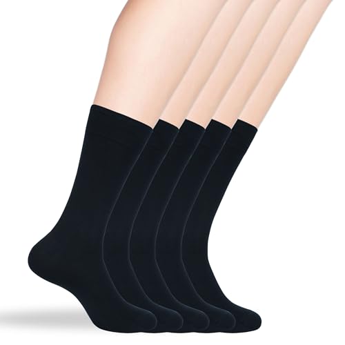 Men's Dress Socks Cotton Blend, Formal, Moisture-Wicking socks, Breathable, Comfortable Socks for Office, Business, Suits3