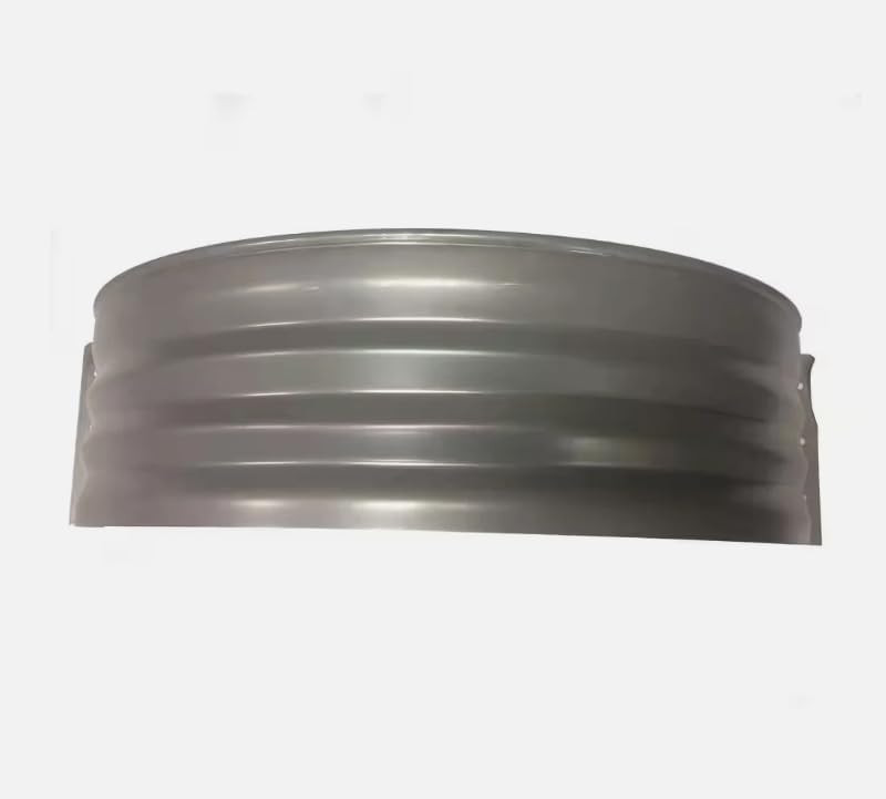 37 in. X 18 in. Galvanized Metal Round Window Well