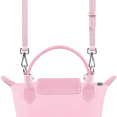 Image of SOPROM Crossbody Strap for Longchamp Pouch with Handle Mini Bag Adjustable Conversion Replacement Kit for Long Champ