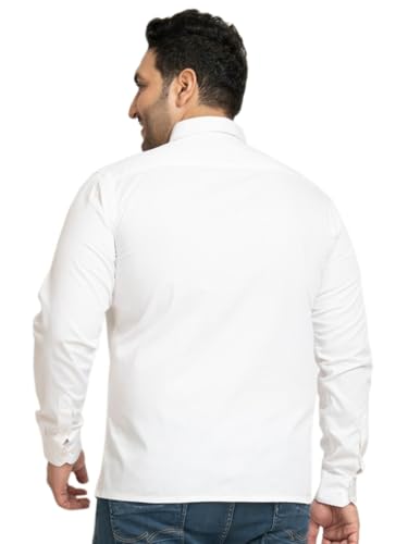 Image of ELYYORK Shirt for Men Plus Size||Shirt for Men Plus Size 4XL||6XL Shirts for Men Plus Size||Plus Shirts for Men||Plus Size Shirts for Men Full Sleeve|| Formal Shirt for Men||CB-PLS-01