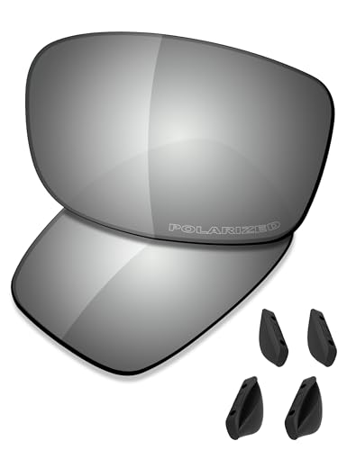Image of SAUCER Premium Replacement Lenses & Nosepads for Oakley Si Ballistic Shocktube OO9329 Sunglasses