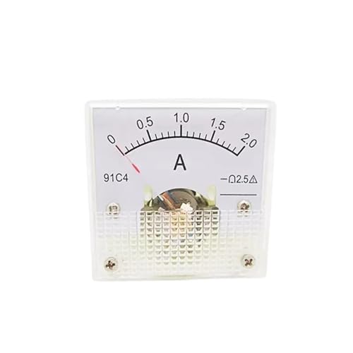 Ampèremètre analogique 91C4 DC 1A pour tableau électrique