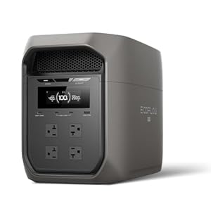 EF ECOFLOW Portable Power Station DELTA 3 MAX Portable Power Station (Black)