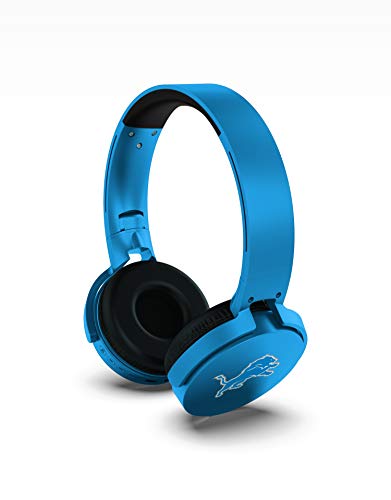 NFL Detroit Lions Wireless Bluetooth Headphones, Team Color