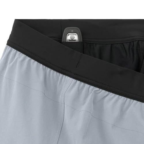 Image of Ten Thousand Interval 5in Liner Short - Men's, Light Grey2, L