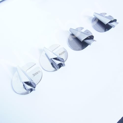 Prensatelas para máquina de coser zurcido 4 piezas 3-6mm miniatura 2
