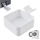Washing Machine Drain Tray, Leak Proof Washer Drain Pan, Heavy Duty Washing Machine Drainage Tray, Easy Install Overflow Protection for Laundry Room, Basement, Garage and Apartment