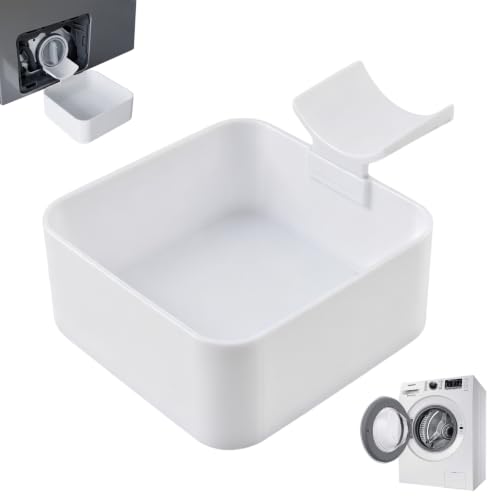 Washing Machine Drain Tray, Leak Proof Washer Drain Pan, Heavy Duty Washing Machine Drainage Tray, Easy Install Overflow Protection for Laundry Room, Basement, Garage and Apartment
