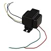 Audio Output Transformer For Tube Amplifiers, 5w Power With 5k Primary Impedance, Compatible With 6p1 6p14 6p6, Secondary 0-4-8 Ohm, Stable 12h Inductance, Black Unit #2