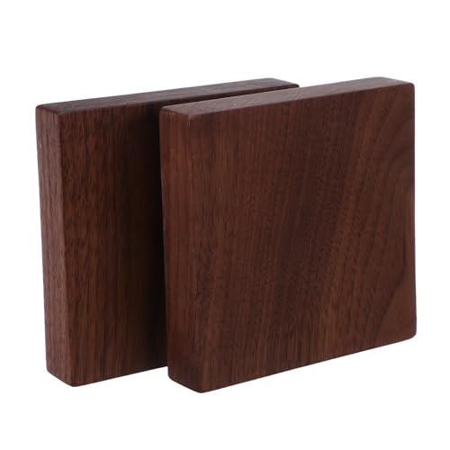 Planches en bois de noyer élégantes au format rectangle épuré