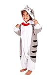 Tabby Cat Kids Kigurumi (2-5 Years)