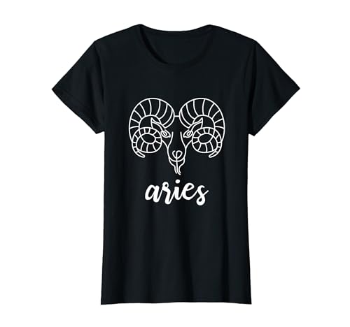 Aries The Ram Zodiac Sign Horoscope Birthday Idea Camiseta