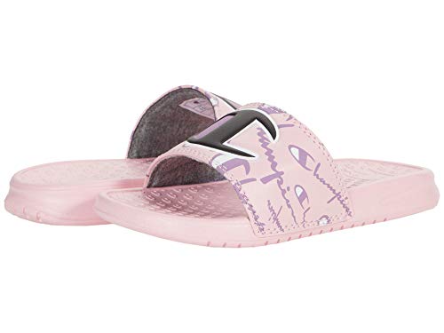 Champion Girl's Super Slide Warped (Little Kid) Pink Candy/White/Tinted Lavender 13 Little Kid M