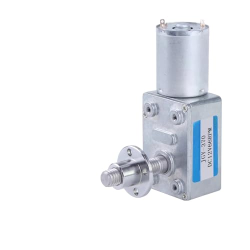 Moteur à vis sans fin DC 6V à couple élevé pour automatisation et levage stable