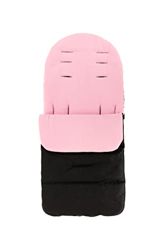 Little Bambino Footmuff/Cosy Toes Fleece Lined Cosytoes Universal Fitting for Pushchairs Strollers Prams Buggy Baby (Pink)