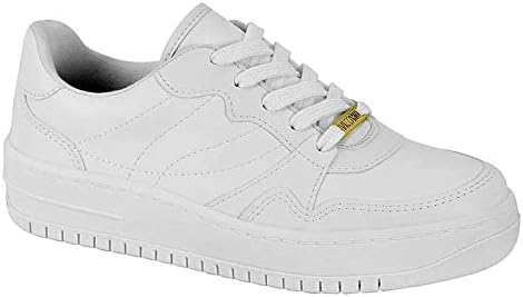 Tênis Feminino Casual Pelica Branco