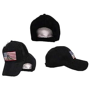USA Gadsden Don’t Tread On Me American Patch Black Embroidered Cap Hat