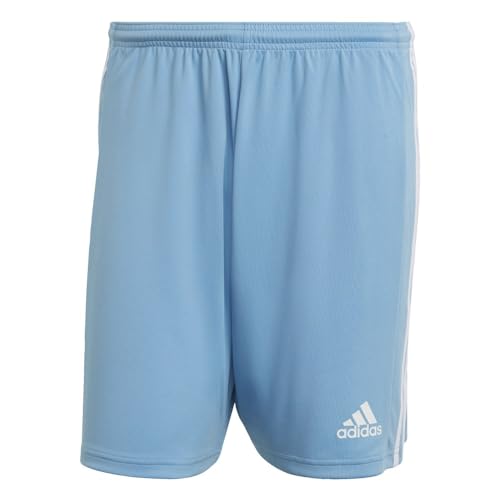 Adidas,Mens,Squad 21 Shorts,Team Light Blue/White,X-Large