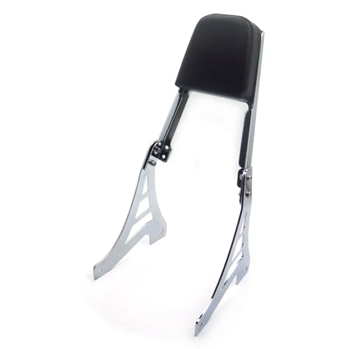 Sissy bar chromé avec coussin cuir pour Harley Sportster 1200 XL1200 1995-2003