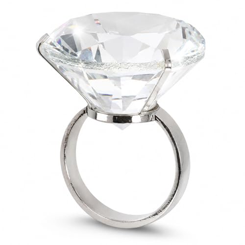 Bague décoration de mariage diamant géant romantique pour votre demande en mariage