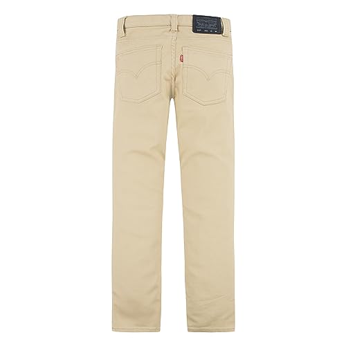 Levi's Calça jeans masculina 510 skinny fit, cáqui pálido, 18 anos, Cáqui pálido, 18 Anos