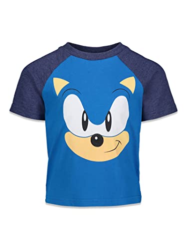 Image of SEGA Sonic the Hedgehog Boys' 3-Pack Short Sleeve T-Shirts Toddler to Big Kid