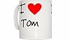 I Love Heart Tom Mug #1