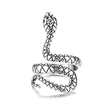 anello anticoncezionale rotto 🐍ANELLI DI SERPENTE 🐍 L'anello del serpente ha un significato simbolico di saggezza, vita ed eternità. È considerato un potente totem che rappresenta la fonte della vita. Quando gli occhi di serpente appaiono nella vostra vita, può significare opportunità di recupero, cambiamento, trasformazione importante e aumento dell'energia. Gli occhi di serpente sono impreziositi da cz verdi per amplificare la spiritualità e la vitalità dei gioielli a forma di serpente.