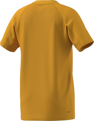 adidas Boy's Boys Club Tennis T-Shirt, Lucid Tangerine, 5-6 Years – Ansicht 2