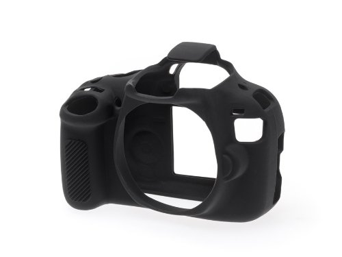 IJJA Camera Silicone Protective Camera Case Cover Compatible with Canon 1200D Black-picture-17