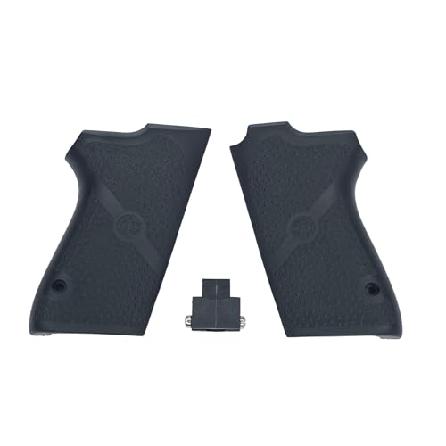 Hogue OverMolded Rubber Grip Panels for S&W 4516 Series, Black - 16010